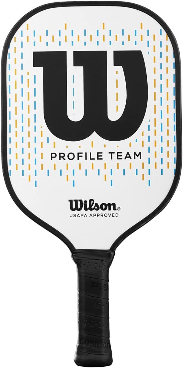 WILSON Sporting Goods Profile Team Pickleball Paddle - White/Multi