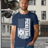 Pickleball Shirts for Men American Flag Pickle Ball T-Shirt Paddleball Lover Tee Tops
