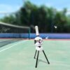 Automatic Badminton Serve Machine Badminton Training Machine Robot Shuttlecock Feeder Machine for Sport Pace Training