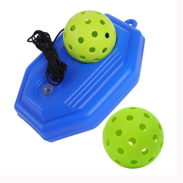 Pickleball Trainer with Ball and String, Pickleball Training Aid, Single Player Pickleball Trainer for Beginners, Kids, Adult, Green
