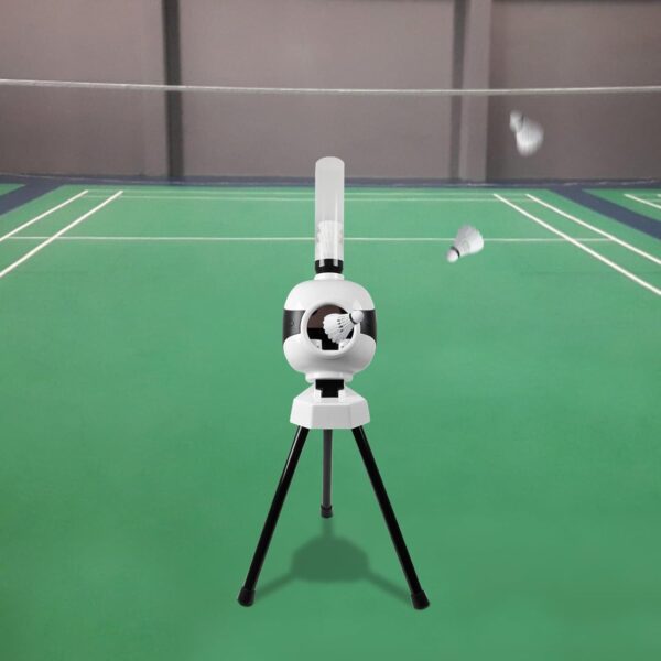 Automatic Badminton Serve Machine Badminton Training Machine Robot Shuttlecock Feeder Machine for Sport Pace Training