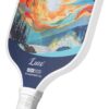 LUZZ Pickleball Paddles, T700 Carbon Fiber Pickleball Paddle Sandblasted Surface with Honeycomb Core Pickle Ball Rackets for Ultimate Spin & Control