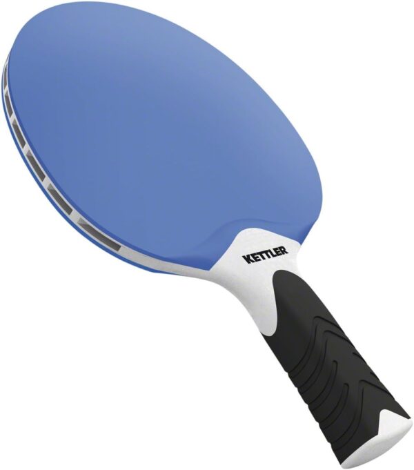 Kettler HALO 5.0 Indoor/Outdoor Table Tennis Bundle: 2 Player Set (2 Rackets/Paddles and 3 Balls)