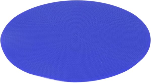 Spot Markers Flat Field Cones Floor Spots Flat Disc Marker, 10pcs Bright Sports Marker Flat Disc Field Markers Tennis Spot Marker for Tennis Football and Badminton Practice (Blue)
