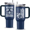 Pickleball Gifts, 40 Oz Tears of My Pickleball Oppnents Laser Engrave Tumbler with Handle & Straw, Sports Gift for Men, Gift for Sports Lovers, Pickleball Tumbler, Gifts for Fathers Day