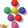 W4W Beach Paddle Ball Replacement Balls – Extra Balls for Pro Kadima & Smashball Racket (Set of 7 Balls)