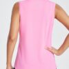 baleaf Workout Tank Tops for Women Sleeveless Athletic Top Loose Fit Running Shirts High Neck Yoga Gym Clothes