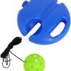Pickleball Trainer Rebound Practice Tool Pickleball Ball with Rope Exerciser Pickleball Training Tool for Training Sport Beginner Kids Adult