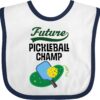 inktastic Future Pickleball Champ Baby Bib