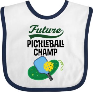 inktastic Future Pickleball Champ Baby Bib