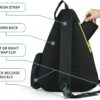 Mangrove Pickleball Bag, Men's & Women's Pickleball Backpack, Adjustable Sling Bag w/Fence Hook/Large Capacity/Safety Pocket
