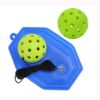 Pickleball Trainer with Ball and String, Pickleball Training Aid, Single Player Pickleball Trainer for Beginners, Kids, Adult, Green