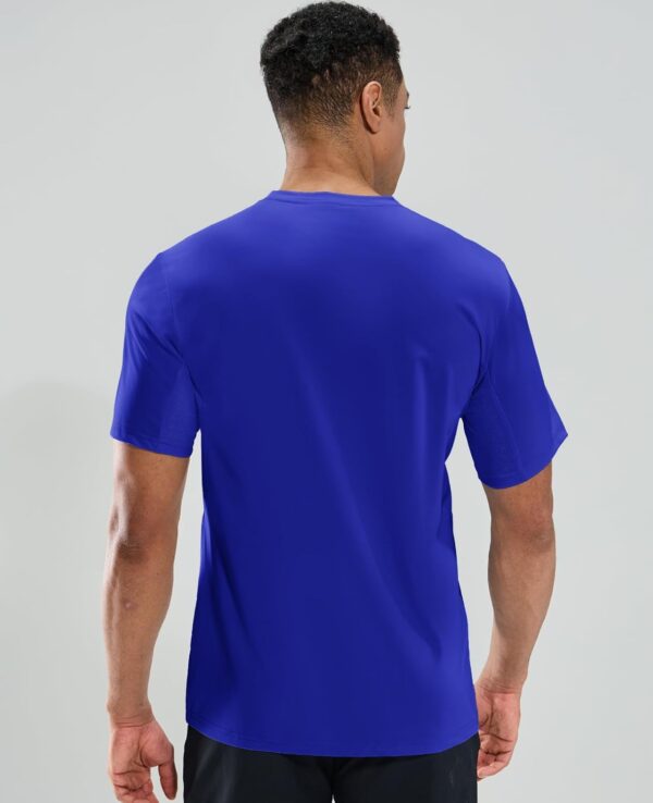 Haimont Men's Running T-Shirt Dry Fit Crewneck Athletic Tee Shirts Moisture Wicking Short Sleeve Stretchy Workout Gym