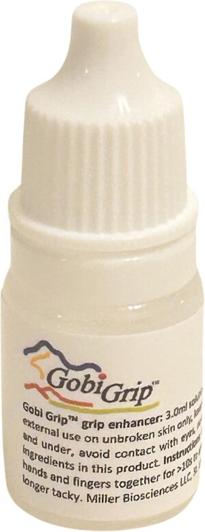 Polymer Grip Enhancer Bottle in Mylar Pouch – 30+ Uses – Keeps Hands Dry, Prevents Blisters – Pickleball, Tennis, Golf, Gymnastics, Weightlifting, Climbing, Dance – No Chalk, No Mess – Made in USA