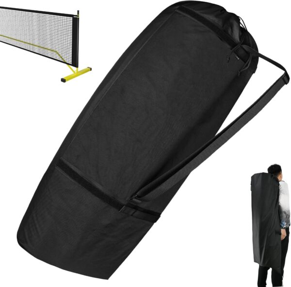 Cosmos Pickleball Net Storage Bag Pickle Ball Equipment Carry Bag Badminton Net Case Boundary Line Carrying Bag for Game Equipment Accessories Storage in Driveway Backyard (Mesh Net NOT Included)