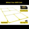 A11N Pickleball Court Marking Kit - Temporary Pickleball Boundary Lines in Standard Court Dimensions, No Measurement Required