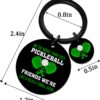 Pickleball Keychain Gifts For Pickleball Lovers Funny Pickleball Gifts For Women Men Pickle Ball Gifts For Best Friend Unique Pickleball Accessories Gifts For Best Friend