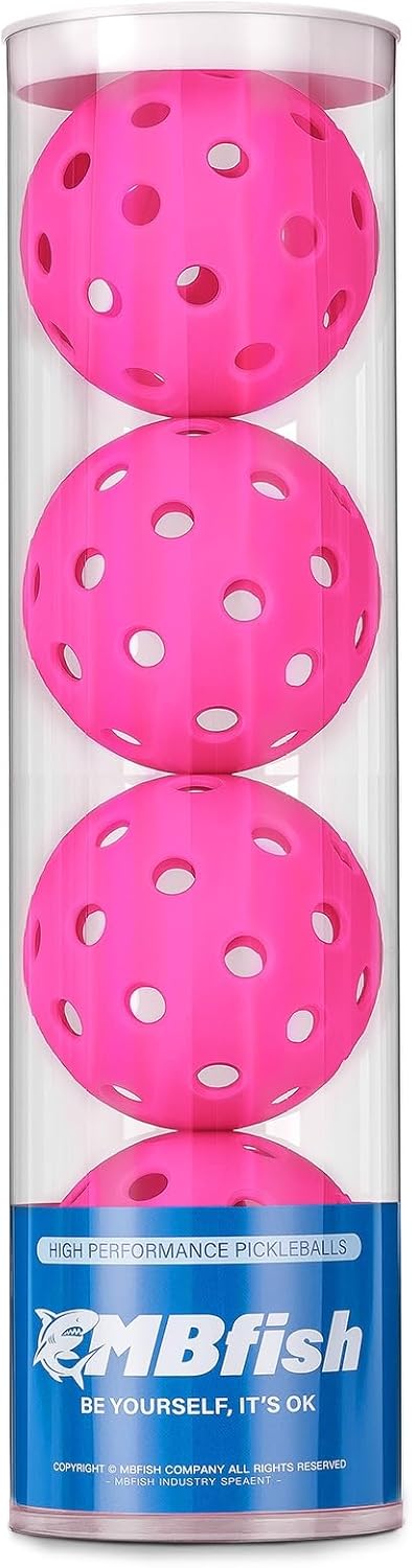 Pickleball Pickle Ball 3 Pack Balls 40 Holes for Outdoor Meet Specifications High Bounce