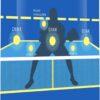 Pickleball Dink Pad Pickleball Practice Poster Training Aid Pickleball Practice Equipment for Exercise Beginners Men Women