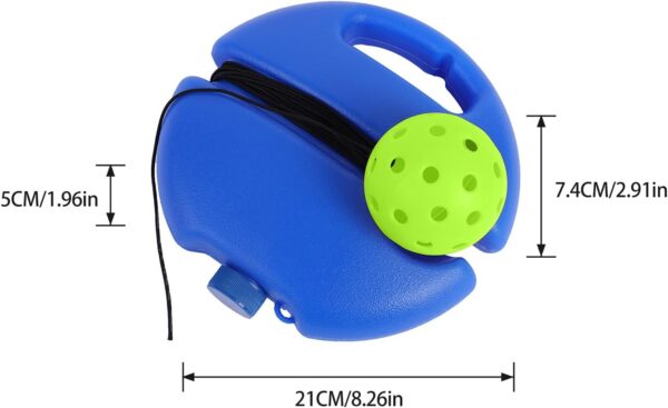 Pickleball Trainer, Match Pickleball Trainer, Match Pickleball Practice Rebounder Ball with String, Pickleball Training Aids for Outdoor Beginner