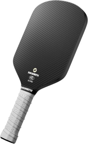 Pickleball Paddles，PACEARTH Lightweight 3K Raw Carbon Fiber Pickleball Paddle - USAPA Approved, 8oz, with Paddle Case & Eraser, Perfect Power & Control