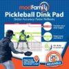 Pickleball Dink Pad Practice Board Poster Rebounder Training Aid - Improve Your Pickle-Ball Game Dinks & Reflexes - Transform Any Wall Into A Pickle Ball Court and Net Indoor or Outdoors by Modfamily