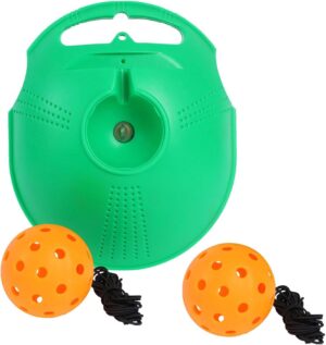 Pickleball Trainer Pickleball Training Aid Pickleball Ball with Cord Exerciser Self Study Rebound Practice Tool for Training Single Player