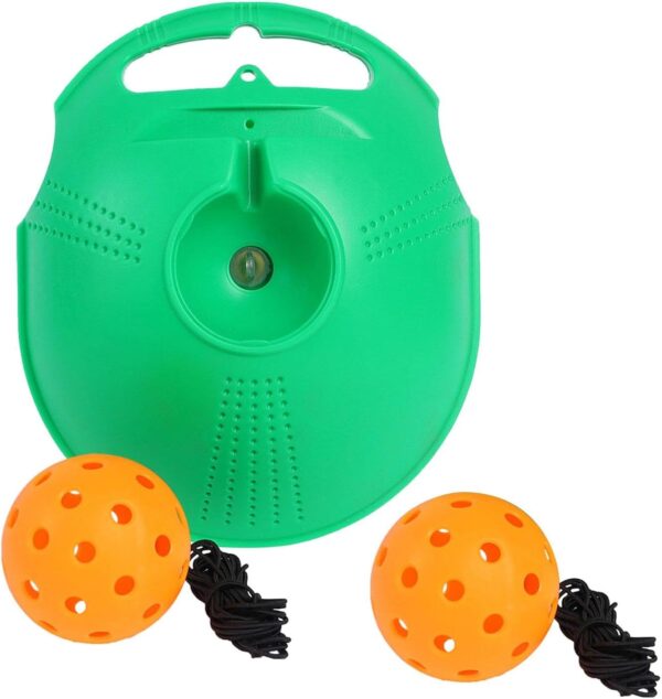 Pickleball Trainer Pickleball Training Aid Pickleball Ball with Cord Exerciser Self Study Rebound Practice Tool for Training Single Player