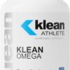 Klean ATHLETE Klean Omega | Pure Fish Oil in Triglyceride Form to Support Cardiovascular, Neurological and Joint Health | NSF Certified for Sport | 60 Softgels