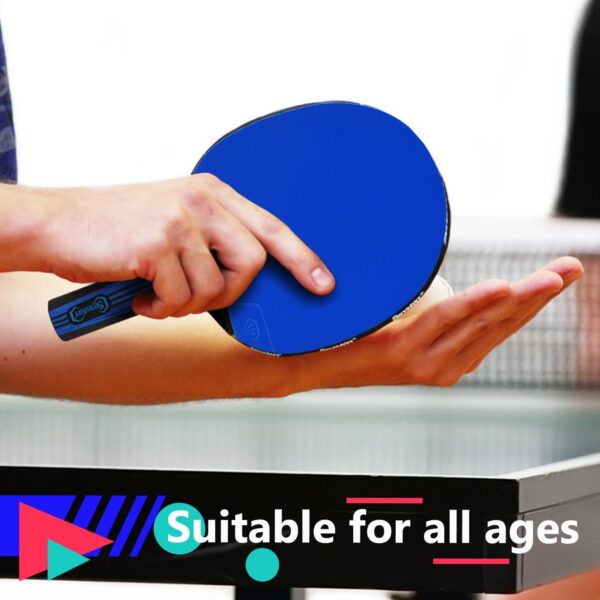 Senston Ping Pong Paddles Table Tennis Paddle for Entertainment or Competition - Ping Pong Paddle Set with Advanced Speed, Control