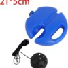 B Baosity Pickleball Trainer, Rebound Practice Pickleball Ball with Cord, Enhances Skill, Self Study Exerciser Pickleball Training Aid, Black