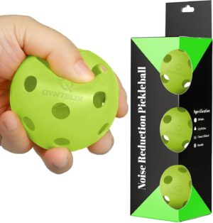 Pickleball Training Balls - Standard Size,Low Speed Pickleball Practice Ball,for Beginners & Indoor or in Small Spaces Use