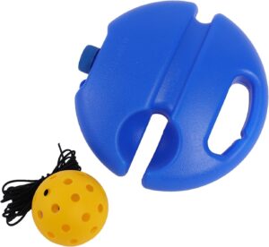 MYCENSE Pickleball Trainer Pickleball Ball with Cord Baseboard Professional Pickleball Training Aids for Single Player Kids Adult Solo Training