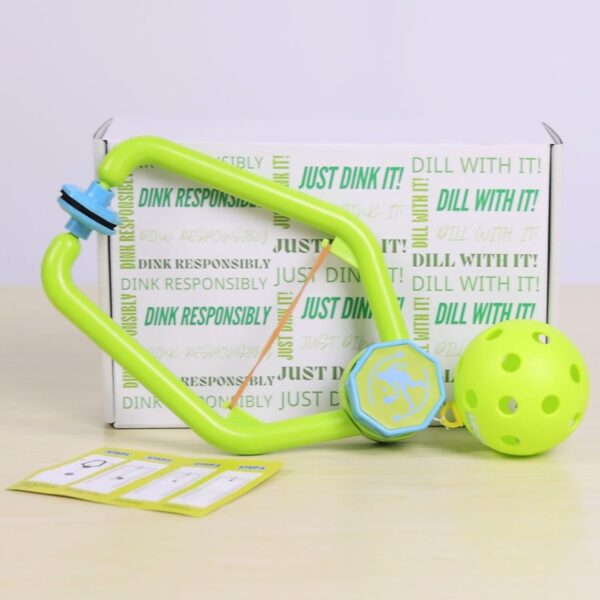 Pickleball Trainer for Solo Practice, Pickleball Rebounder for Pickleball Training and Practice Sessions, Perfect Pickleball Practice Equipment for Solo Training - Pickleball Gift and Pickleball Game