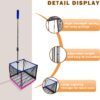TNZMART Adjustable Pickleball Retriever Portable Pickle Balls Picker Multifunction Ball Collector for Picking and Storage