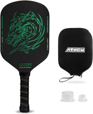 Pickleball Paddles, T700 Carbon Fiber Pickleball Paddle 3K Surface,Increased Spin & Control,Pickle Ball Paddle,Gifts for Pickleball Lovers