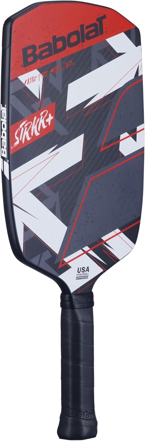 Babolat STRKR + Pickleball Paddle (Black/Red)