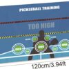 Pickleball Dink Pad, Dink Master Exercise, Rebounder Aids Pad, Pickleball Training Poster Mat, for Pickleball, Dink, Training