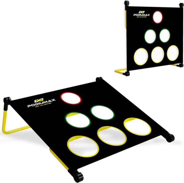 PodiuMax Pickleball Target Net, Portable Training Aid for Accuracy and Skill Development