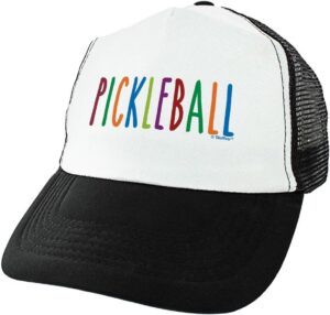 Pickleball Text Word Art or It's A Great Day for Pickelball Trucker Hat
