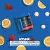 Nuun Hydration Endurance Powder, Strawberry Lemonade + Caffeine, Workout Support, 5 Essential Electrolytes for Hydration + Carbohydrates, Vegan, Non-GMO, (16 Servings - Canister)