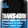 EVL Thermogenic Fat Burner Support - Fast Acting Weight Loss Energy and Appetite Support - Trans4orm Green Tea Supplement for Men and Women - 60 Servings