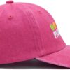 Pickleball Hat for Women Men, Gifts for Pickleball Lovers, Adjustable Embroidered Washed Baseball Cap