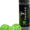 Thrive Fast Hands Mini Pickleball Ball - Quicker Reaction Training Aid for Hands, Paddle Control, and Coordination - Great for Pickleball Drills - Includes 3 Balls and Tube