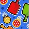 Energetic Pickleball Garden Flags 12x18 Inch Double Sided Polyester Vertical Welcome Seasonal Farmhouse Wedding Yard Patio Lawn Home Outdoor Decoration