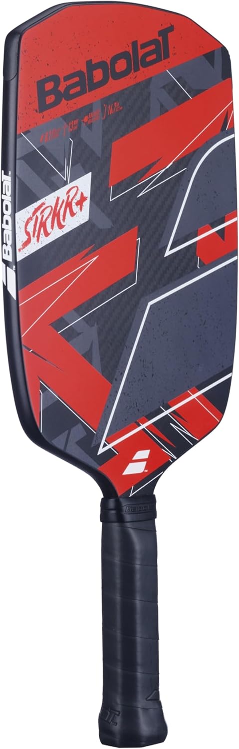 Babolat STRKR + Pickleball Paddle (Black/Red)
