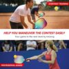Outdoor Pickleball Balls, 2025 USAPA Approved Tournament and Competition Ball, 40 Hole Pickleball, 100 Pack High Elasticity & Durable Yellow Pickle Balls, Ideal for All Skill Levels