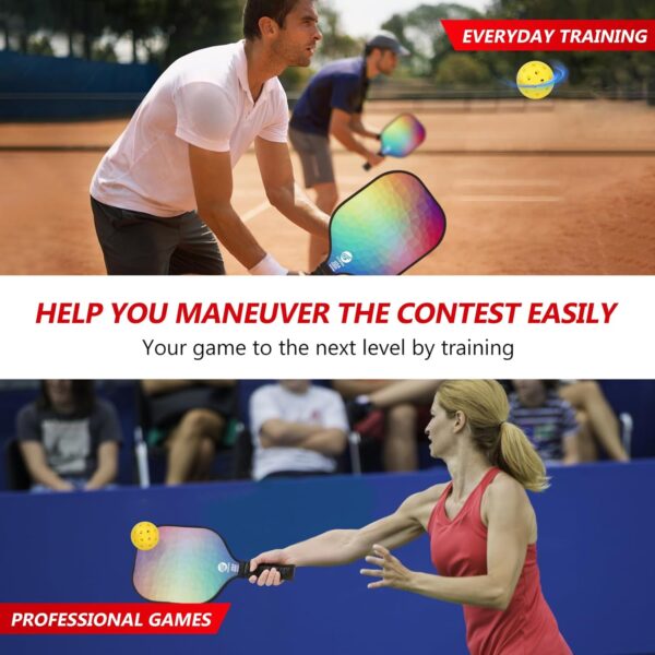 Outdoor Pickleball Balls, 2025 USAPA Approved Tournament and Competition Ball, 40 Hole Pickleball, 100 Pack High Elasticity & Durable Yellow Pickle Balls, Ideal for All Skill Levels