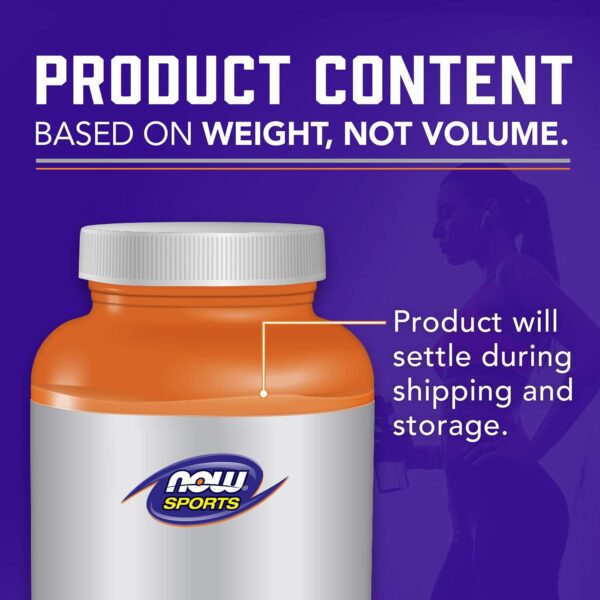NOW Foods Sports Nutrition, Whey Protein Concentrate, 24 G With BCAAs, Unflavored Powder, 5-Pound