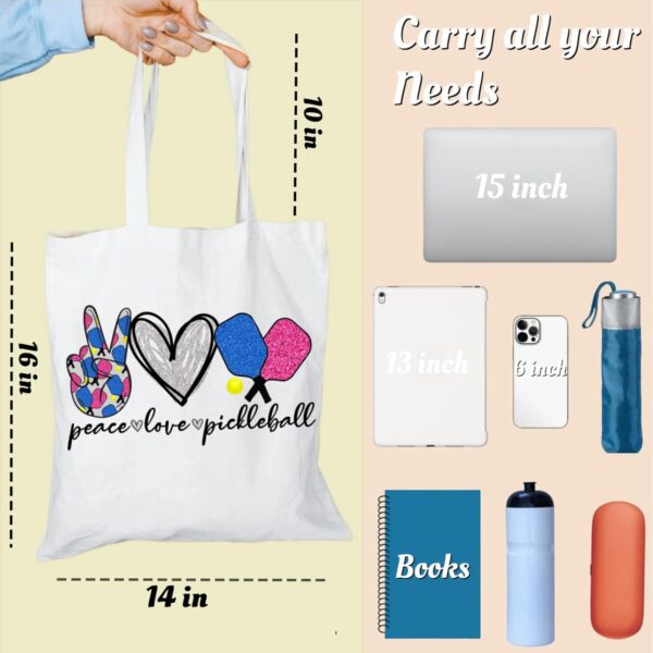 Tote Bag for pickleball Sport Lovers, Gifts Tote Bag for pickleball Fans Shopping Grocery Book Bag, Small Practical Gifts for pickleball Club Members Friends Partener Trainer Besties Coach